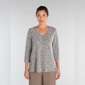 CUT LOOSE | Heathered grey v neck | size XL